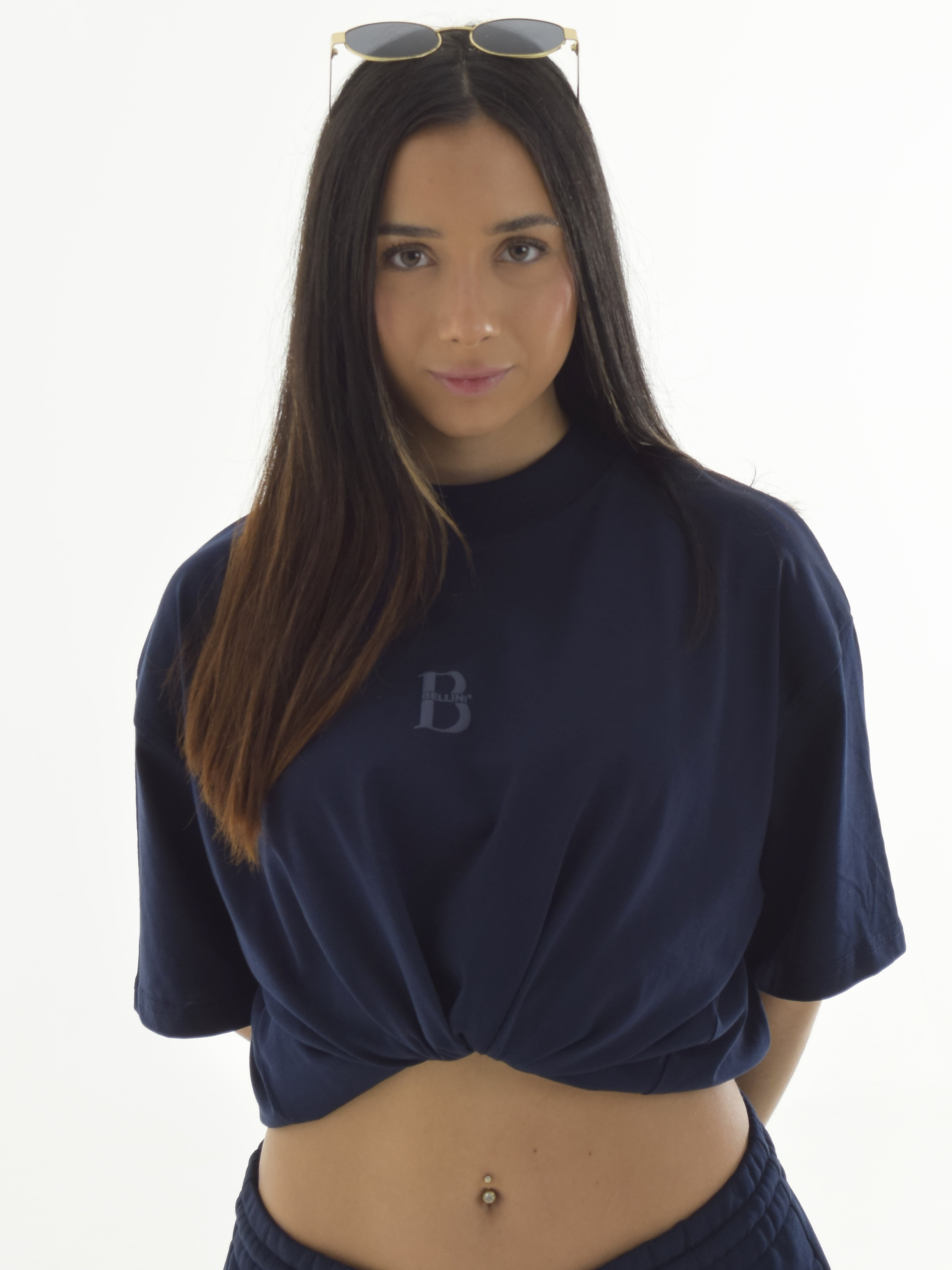 Oversize Isola Viva - Azul Marino